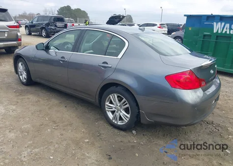 2013 Infiniti G37X z USA, uszkodzony, nr VIN JN1CV6AR8DM350038